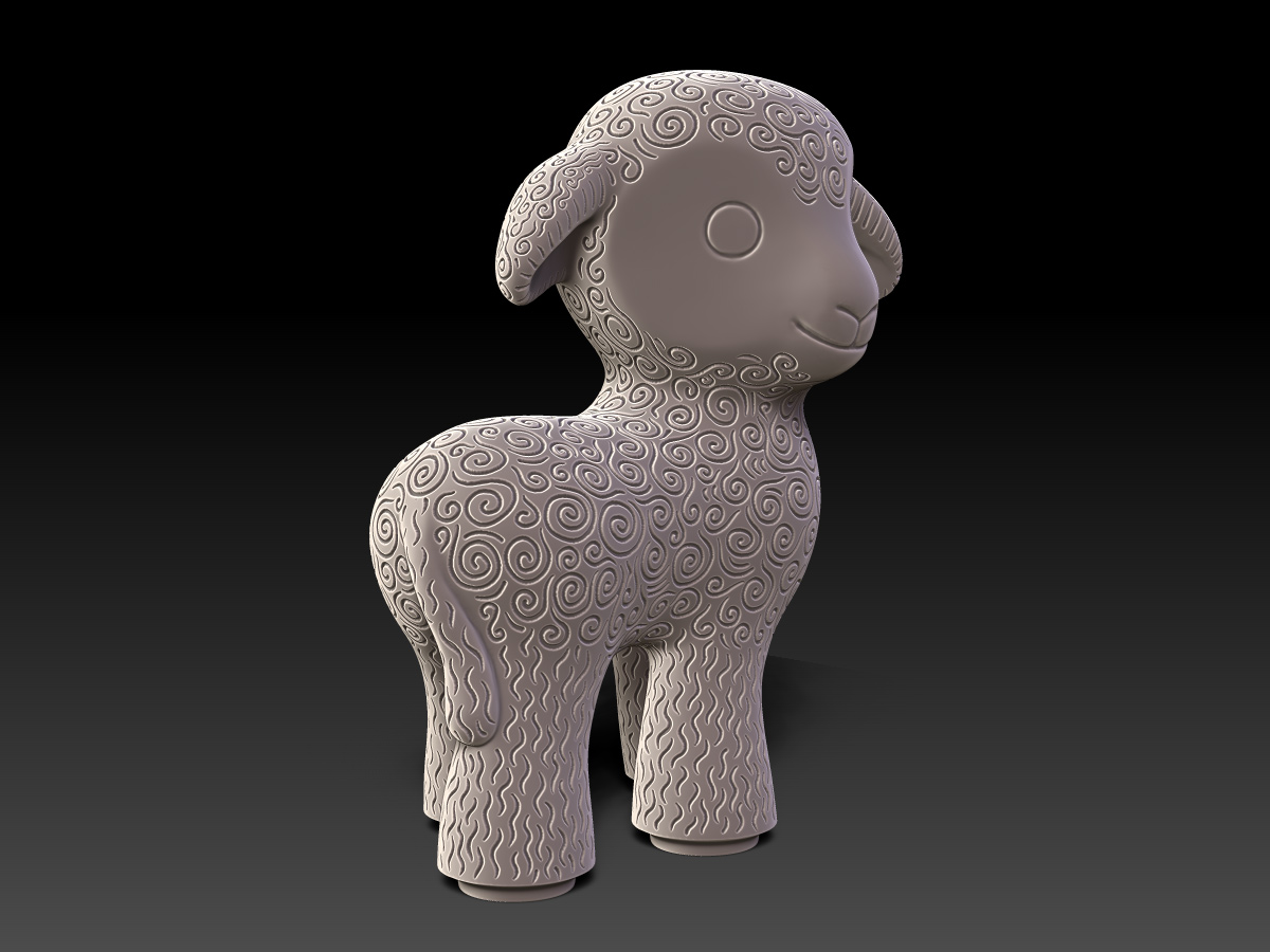 Sculpting miniatures and toys. Digital sculpting in ZBrush. Creation 3D Models for the Toy's Industry.